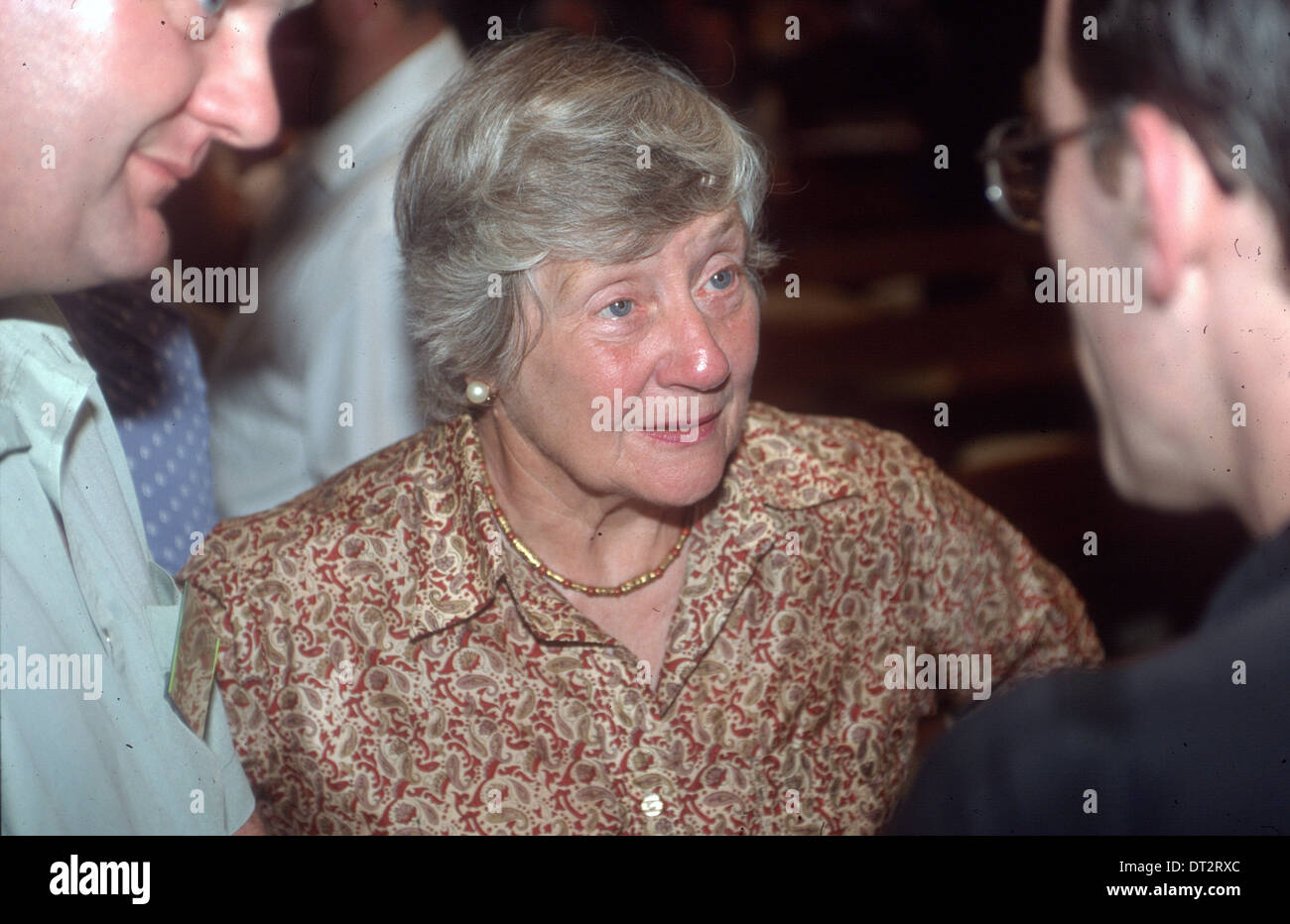 DAME SHIRLEY WILLIAMS- A PROMINENT UK POLITICAL FIGURE Stock Photo
