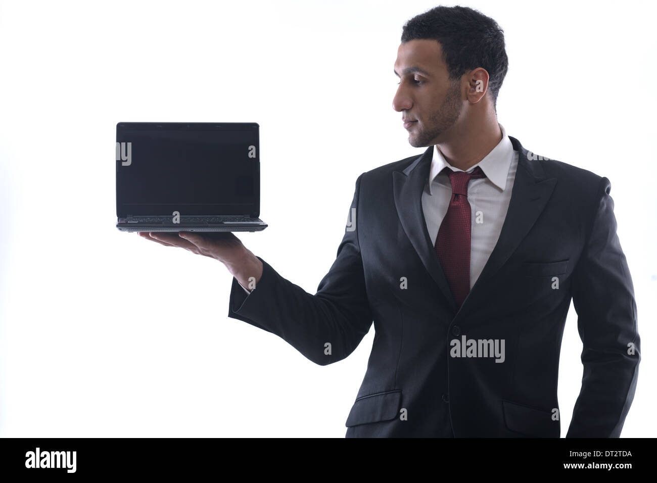 Mini laptop Cut Out Stock Images & Pictures - Alamy