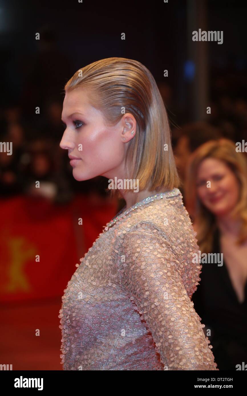 German top model Toni Garrn attends the world premiere of "The Grand