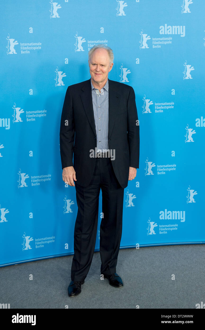 Berlin, Germany. February 7th 2014.   John Lithgow in the Berlinale to present 'LOVE IS STRANGE’ with the director Ira Sachs and the screenwriter Mauricio Zacharias. Goncalo Silva/Alamy Live News Stock Photo