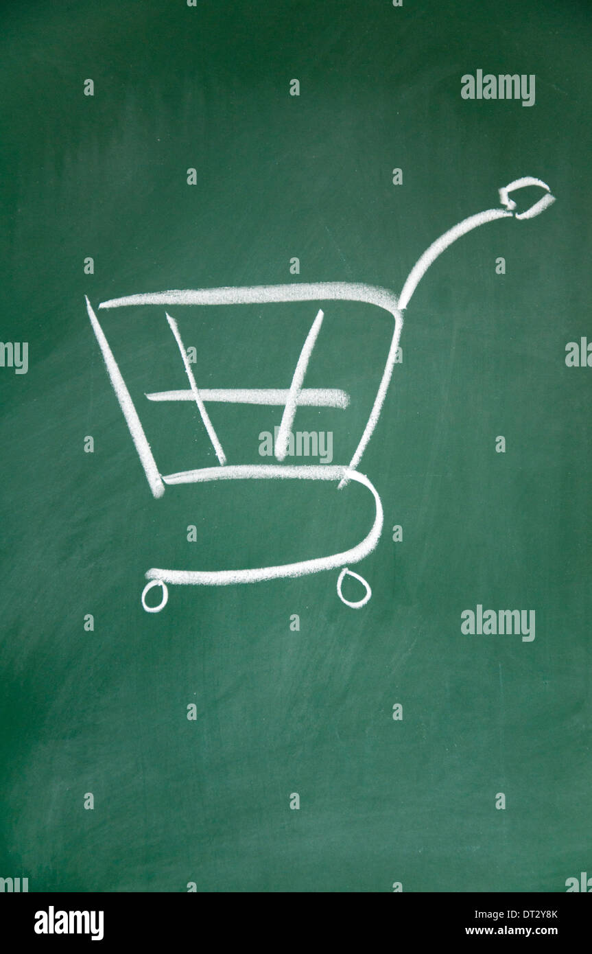 sign at blackboard Stock Photo - Alamy