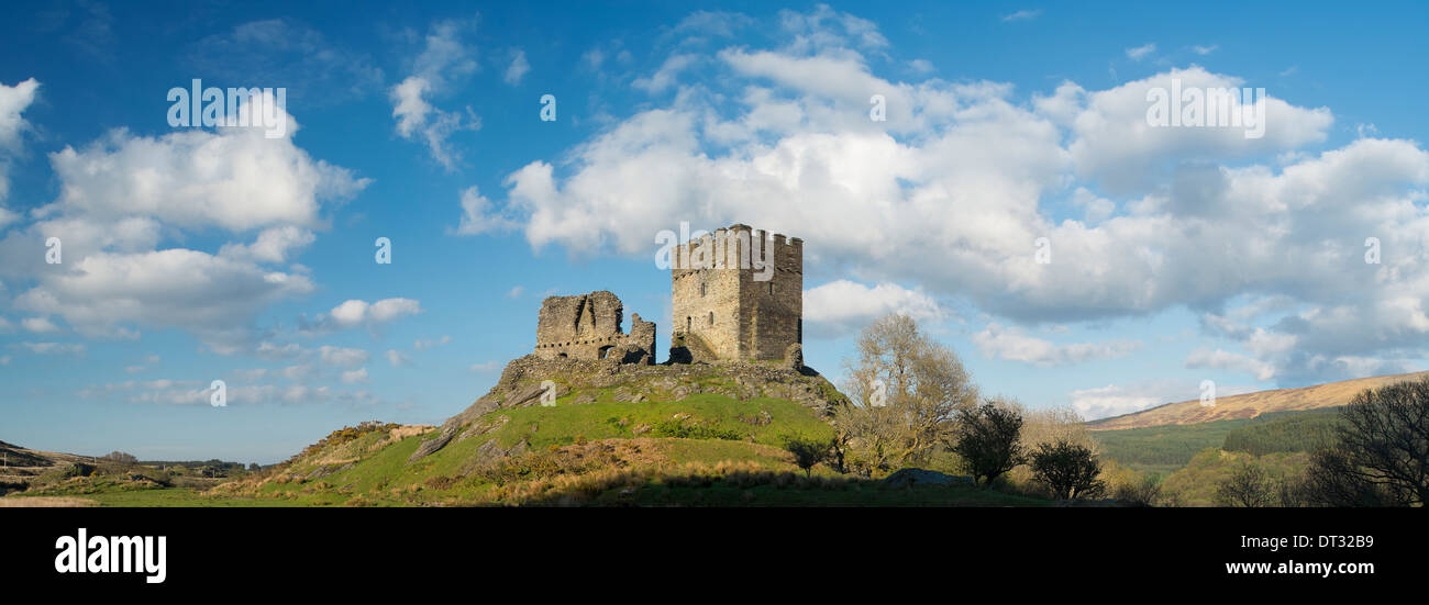 dolwyddelan castle, Snowdonia National Park, North Wales Stock Photo