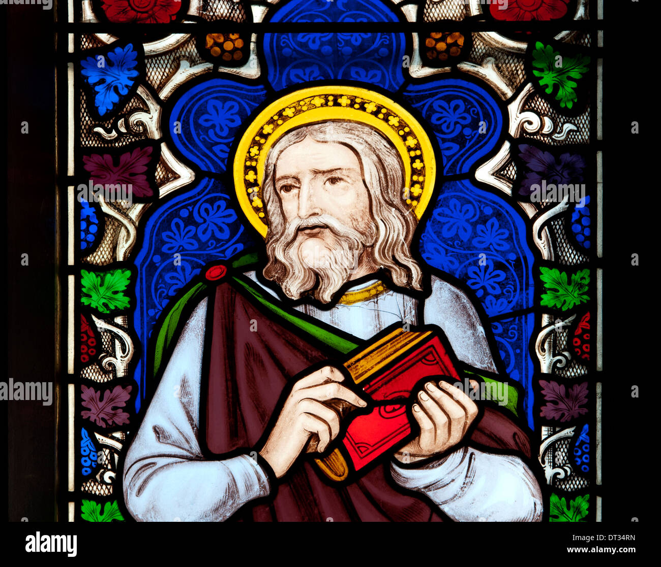 St barnabas stained glass window hires stock photography and images