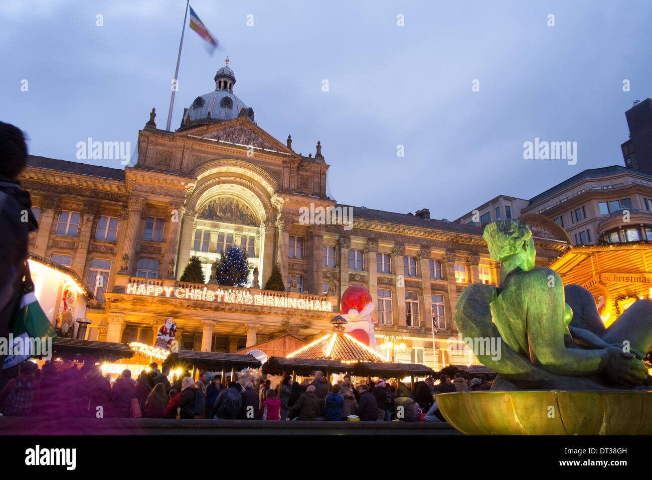 German Market Birmingham England United KIngdom Stock Photo Alamy