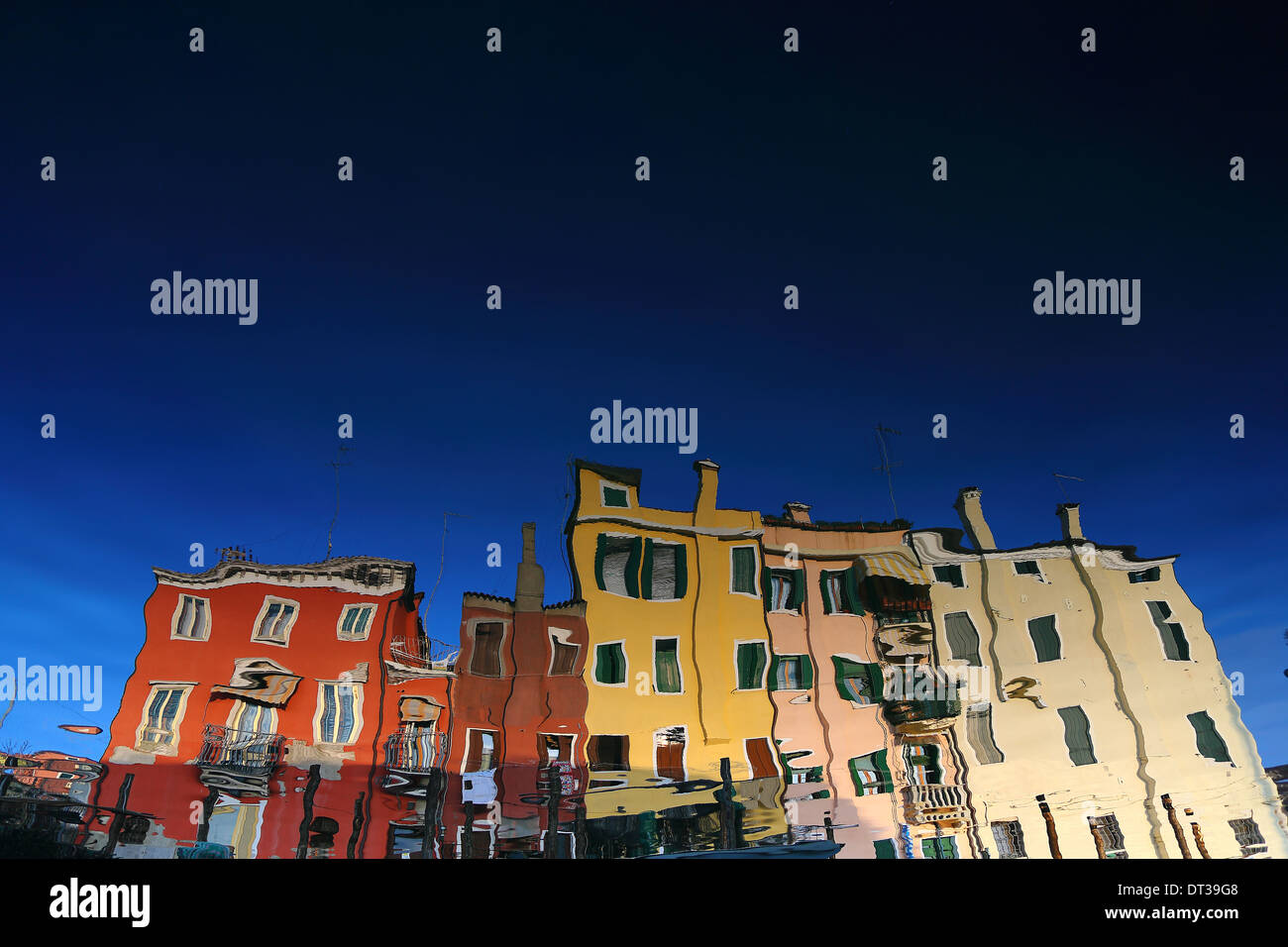 Blue colour of venice hi-res stock photography and images - Alamy
