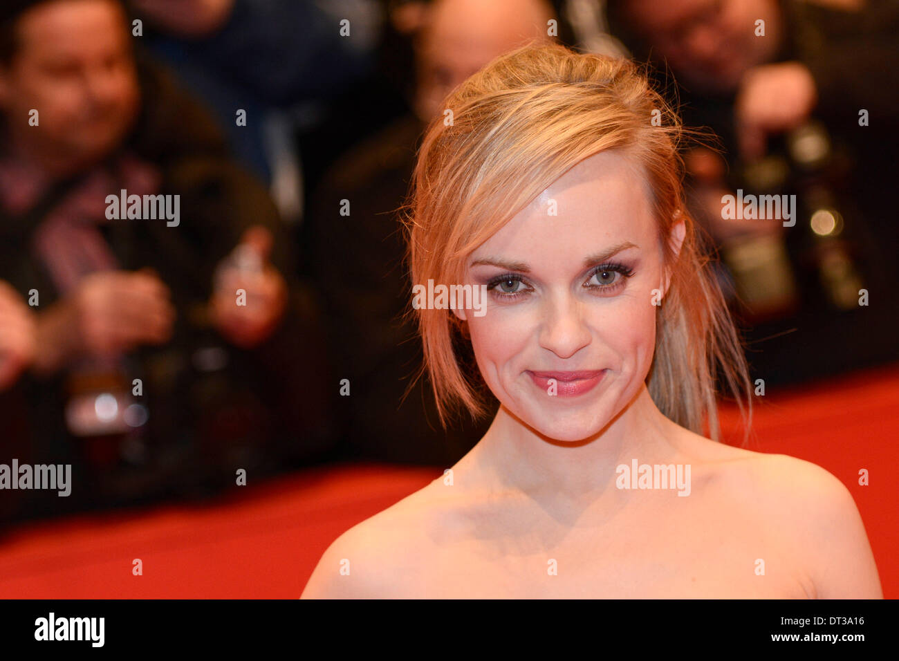 Berlin, Germany. 6th Feb, 2014. Friederike Kempter attending the 'The Grand Budapest Hotel' premiere at the 64th Berlin International Film Festival / Berlinale 2014 on February 6, 2014 in Berlin, Germany. Credit:  dpa/Alamy Live News Stock Photo