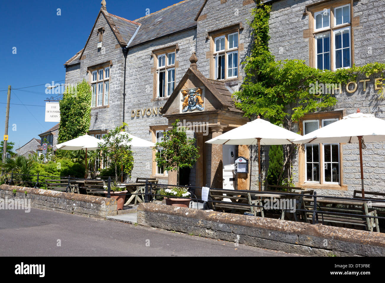 The Devonshire Arms, Long Sutton, Somerset Stock Photo