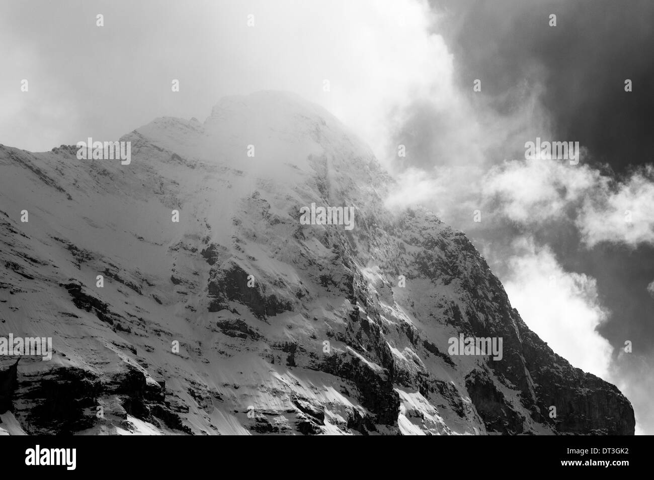 Eiger Black and White Stock Photos & Images - Alamy