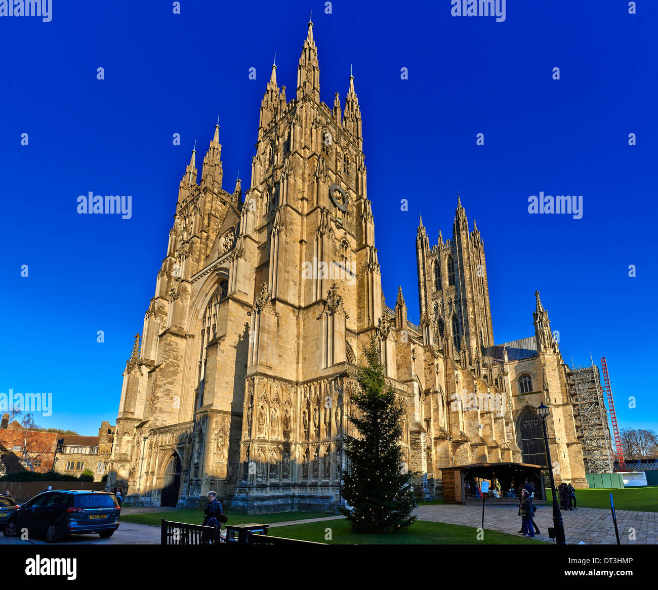 Canterbury Cathedral in Canterbury, Kent, is one of the oldest and most
