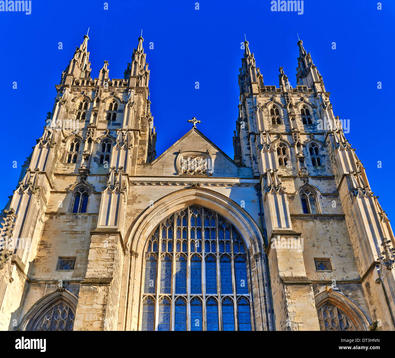 Canterbury Cathedral in Canterbury, Kent, is one of the oldest and most