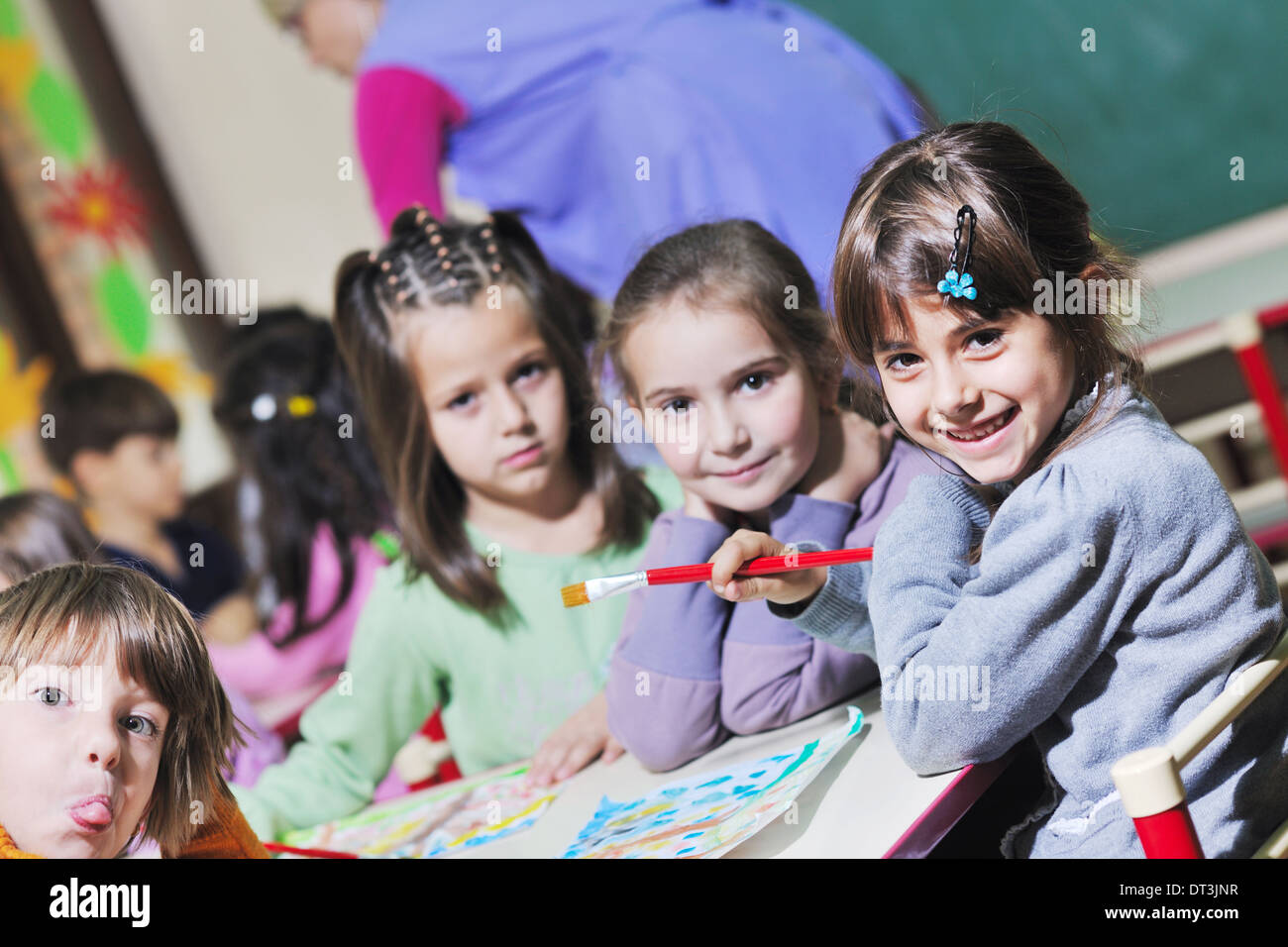 preschool kids Stock Photo Alamy