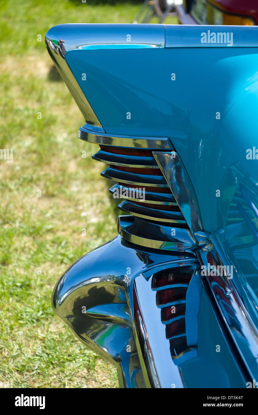 The rear brake lights personal luxury car Buick Series 700 Limited Hardtop Sedan (1958) Stock Photo