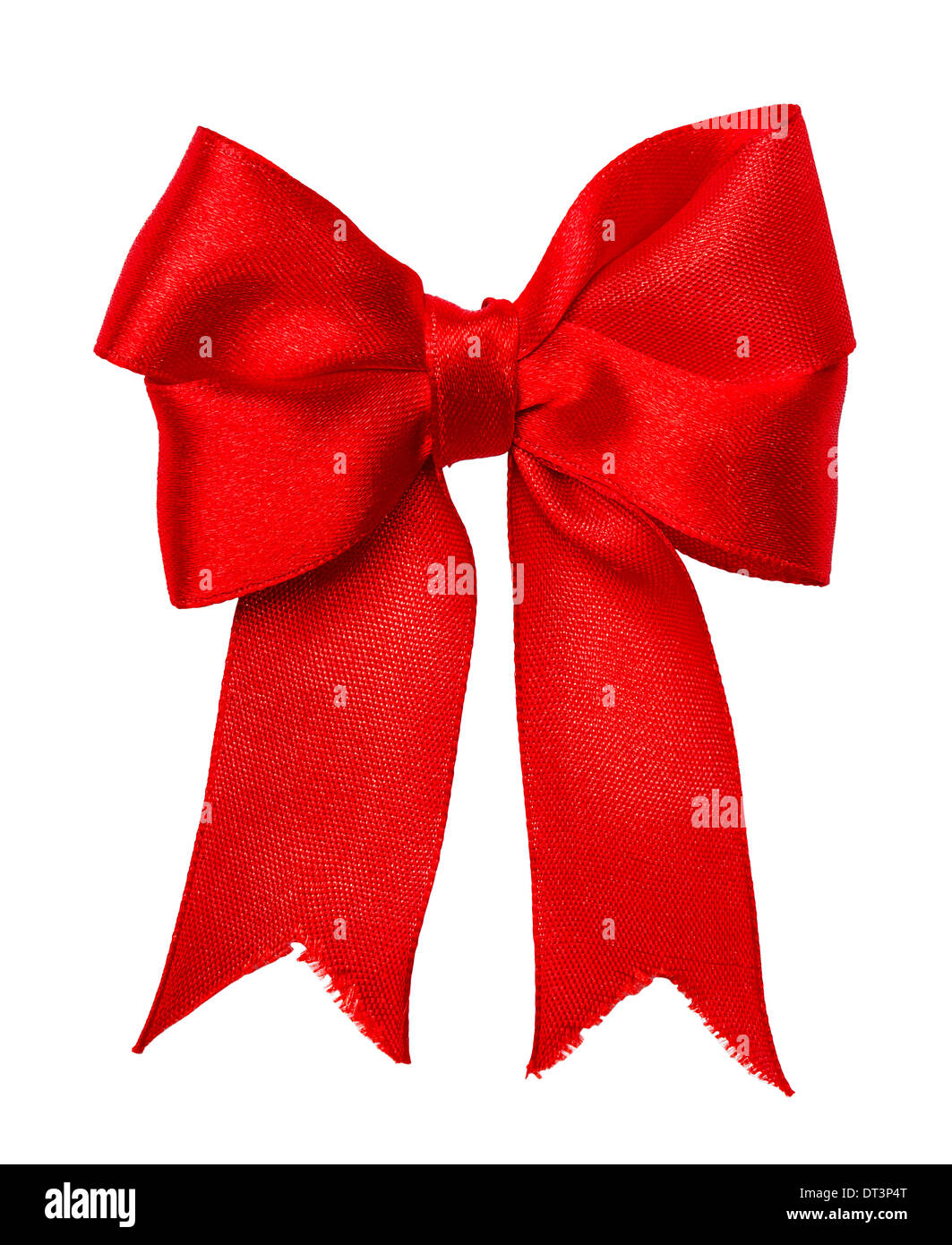 red bow, ribbon isolated on white Stock Photo Alamy