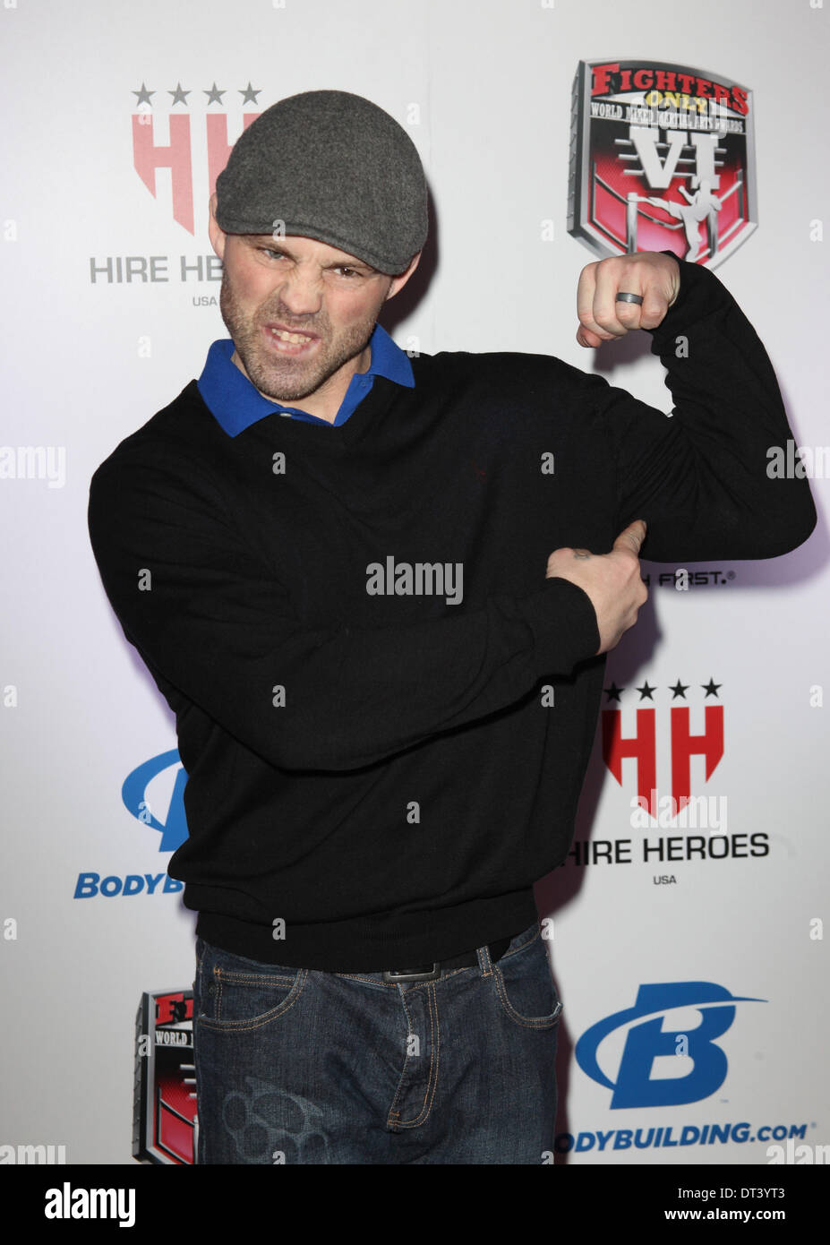 Las Vegas, Nevada, USA. 7th Feb, 2014. UFC fighter Jens Pulver attends