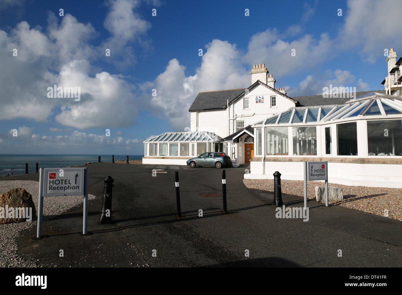 Land's End; Hotel; Cornwall; UK Stock Photo Alamy