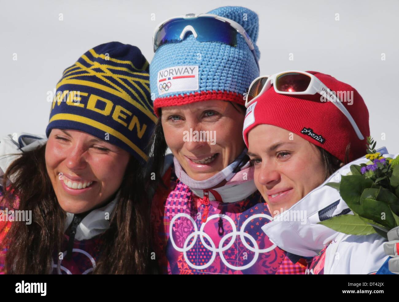 Марит Бьерген на олимпиада в Сочи 2014