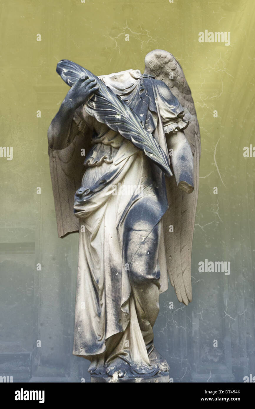 Angels bust without head Stock Photo Alamy