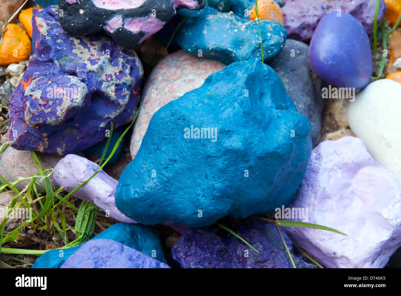 Colorful Stones Stock Photo