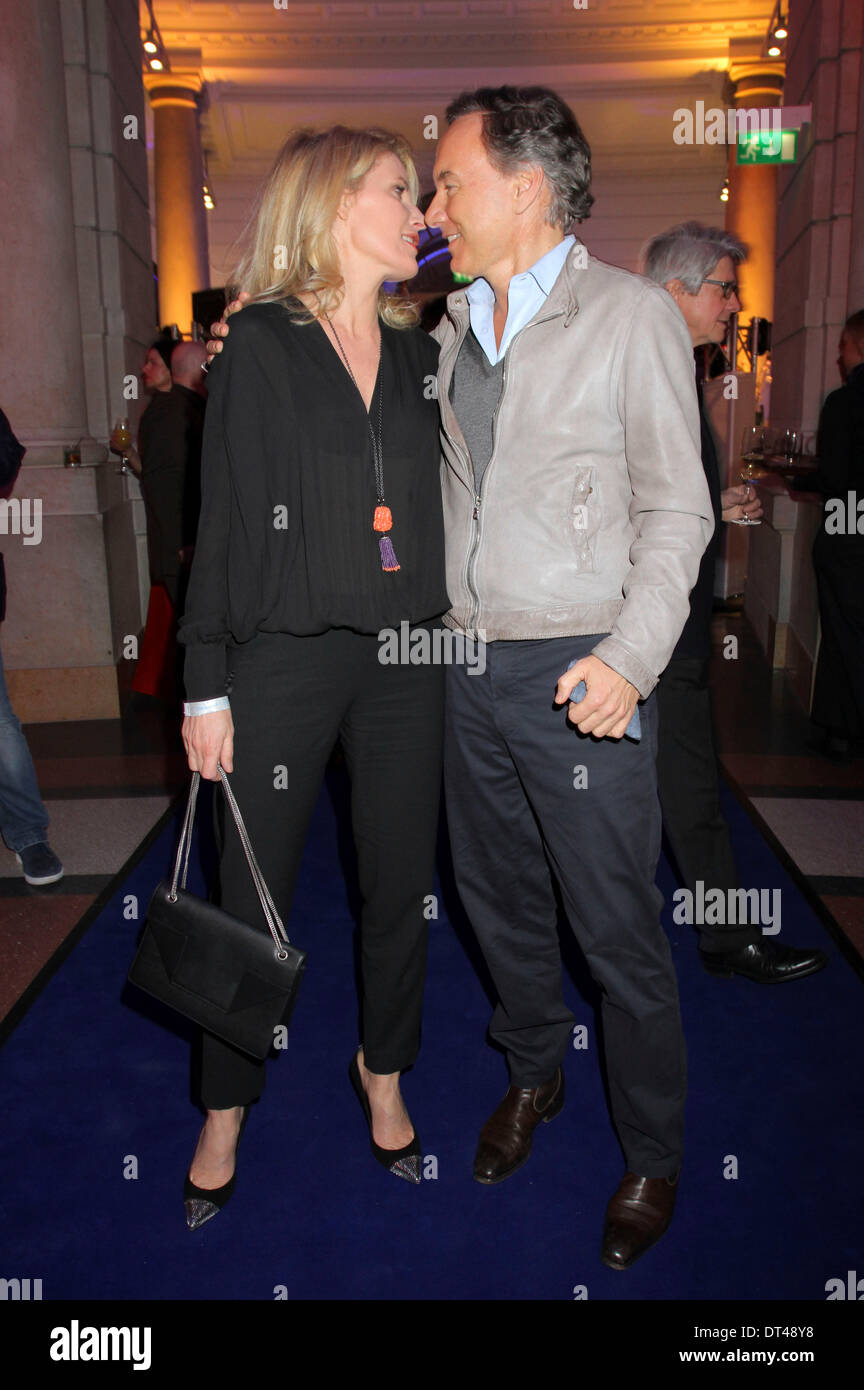 Maria Furtwaengler and Nico Hofmann attending the Blue Hour Party at the  64th Berlin International Film Festival / Berlinale 2014 on February 7,  2014 in Berlin, Germany Stock Photo - Alamy