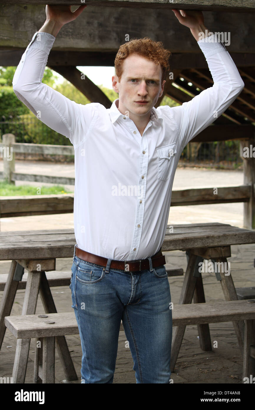 Pose posing posed pose by model hi-res stock photography and images - Alamy
