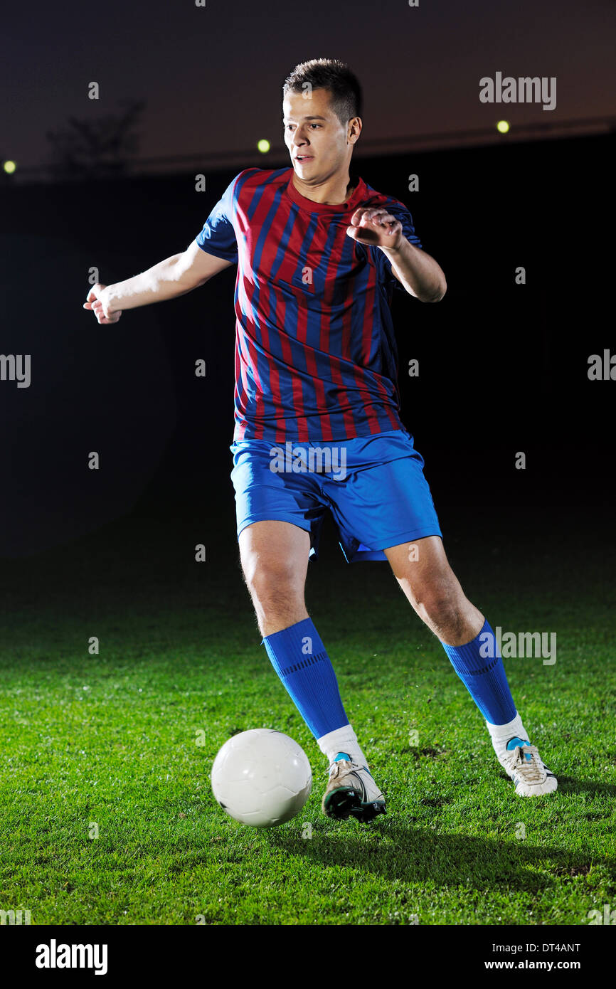 football player in action Stock Photo Alamy