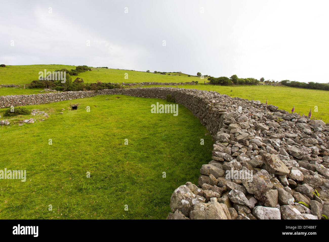 Drumena Cashel is a good example of a small Early Christian stone built