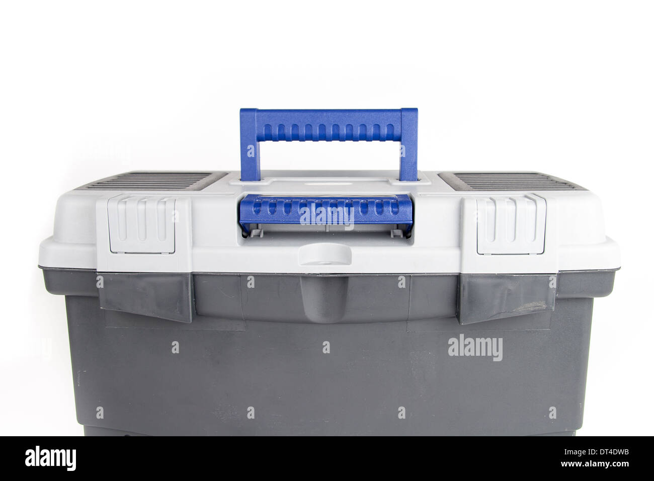 Toolbox isolated on white background Stock Photo - Alamy