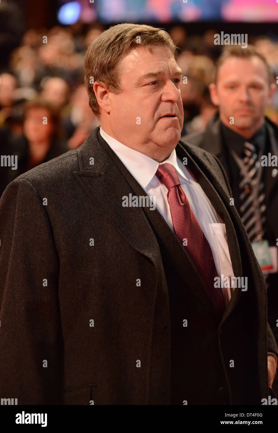 BERLIN, GERMANY, 8th Feb, 2014. John Goodman attends the 'The Monuments Men' Premiere at the 64th Annual Berlinale International Film Festival at Berlinale Palast on February 8th, 2014 in Berlin, Germany. Credit:  Janne Tervonen/Alamy Live News Stock Photo