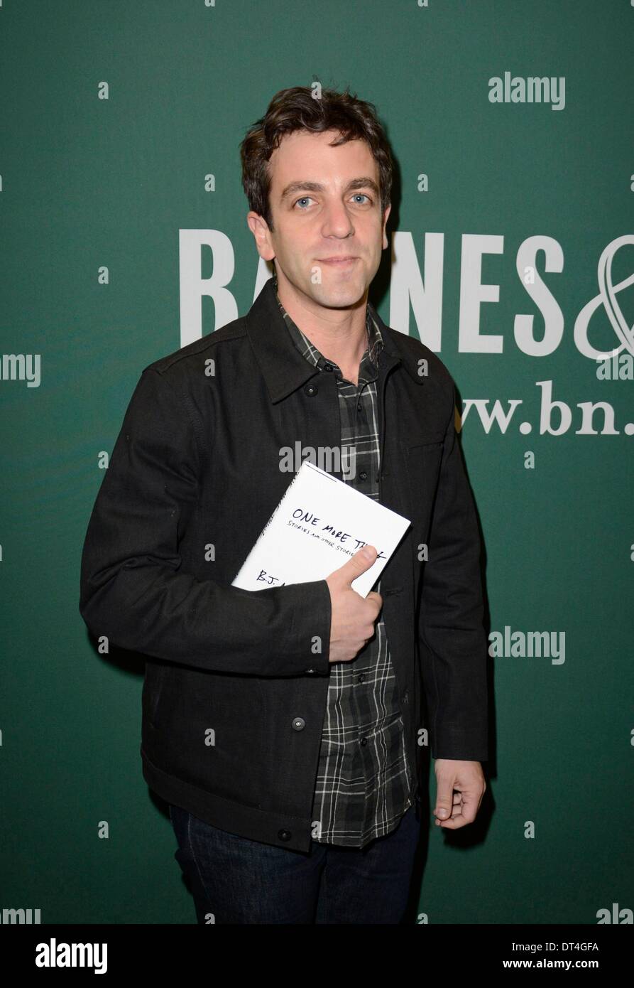 New York, NY, USA. 7th Feb, 2014. B.J. Novak at instore appearance for