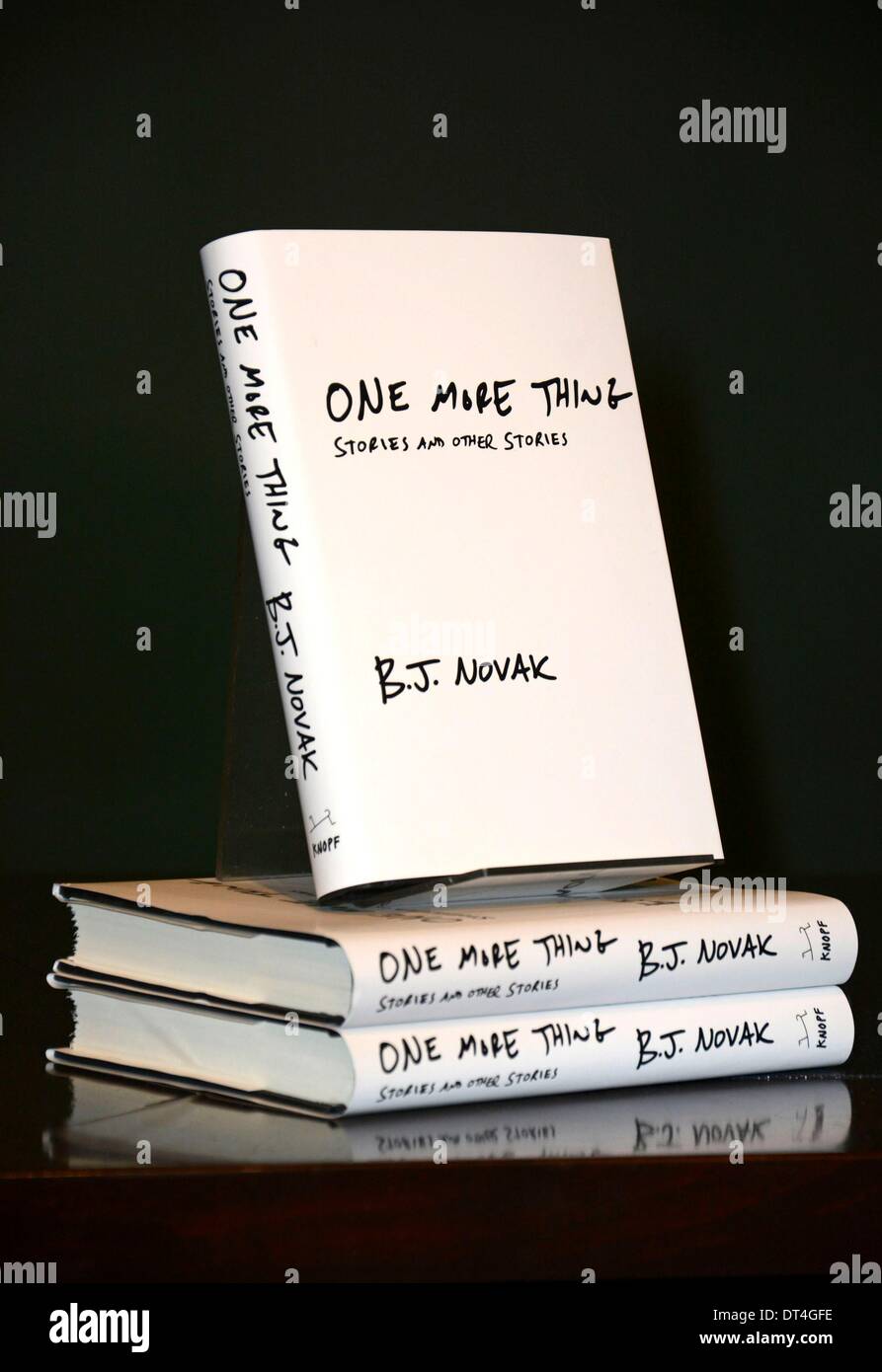 New York, NY, USA. 7th Feb, 2014. B.J. Novak at in-store appearance for B.  J. Novak Book Signing for 'One More Thing: Stories and Other Stories',  Barnes and Noble Book Store, New