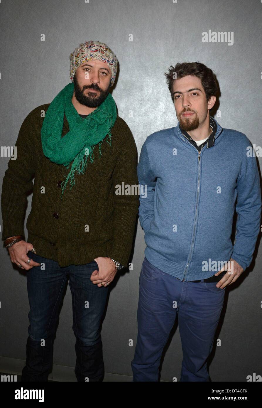New York, NY, USA. 7th Feb, 2014. Ali Suliman, Guy Elhanan at arrivals for MARS AT SUNRISE Premiere Screening, The Quad Cinema, New York, NY February 7, 2014. Credit:  Derek Storm/Everett Collection/Alamy Live News Stock Photo