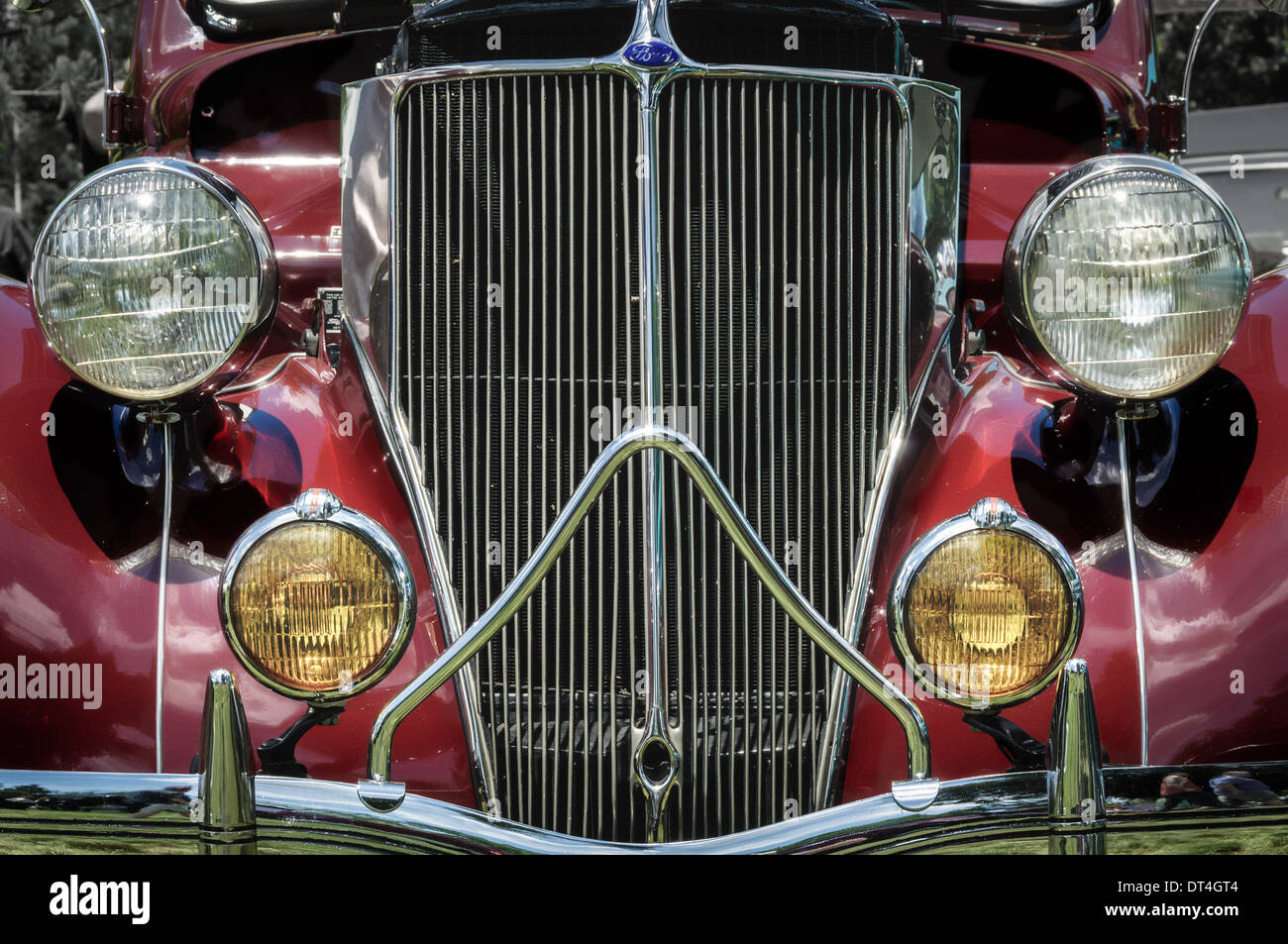 1936 Ford Model 68, Antique Car Show, Sully Historic Site, Chantilly