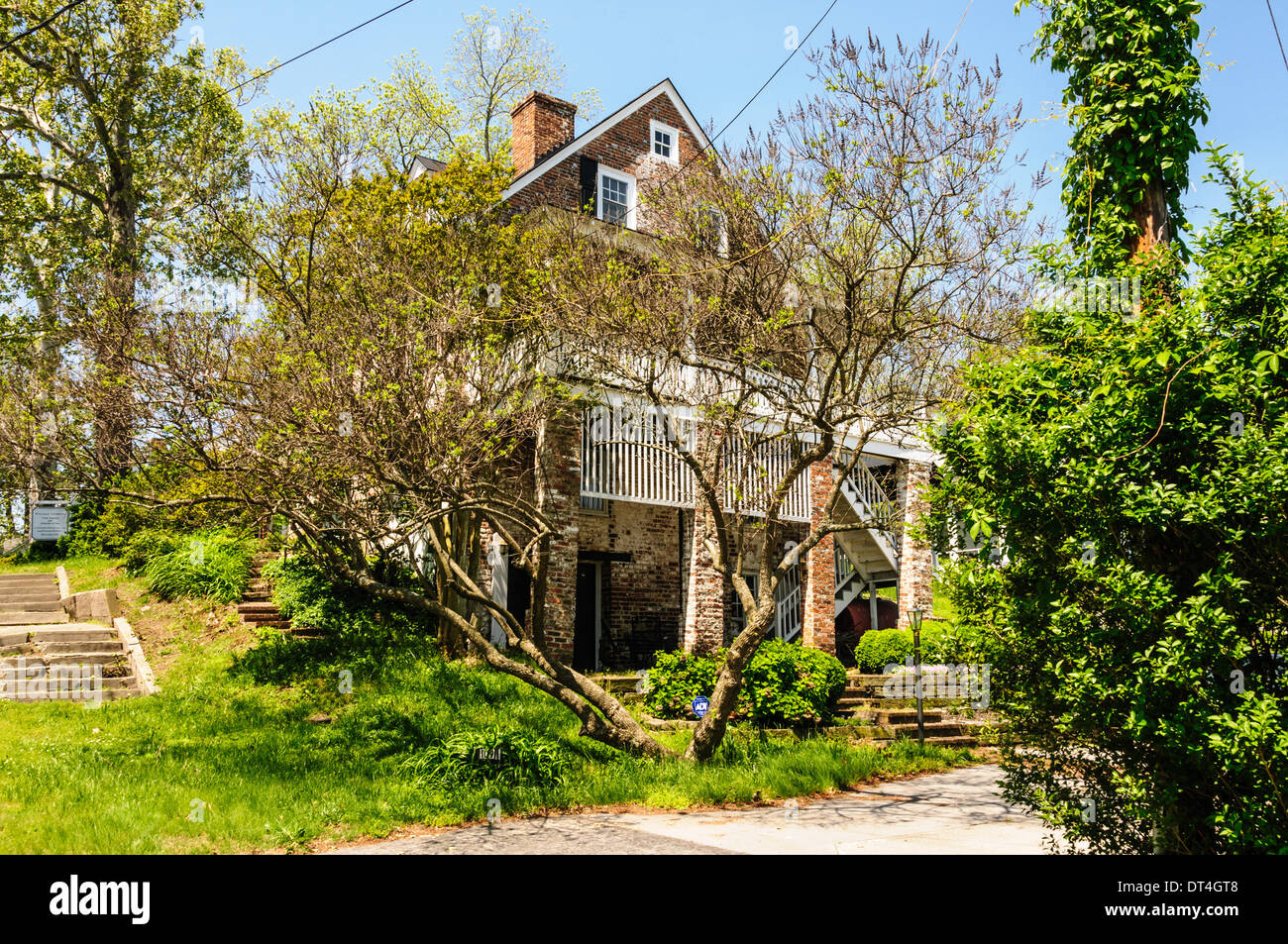 Customs House, 109 Prince Street, Tappahannock, Virginia Stock Photo