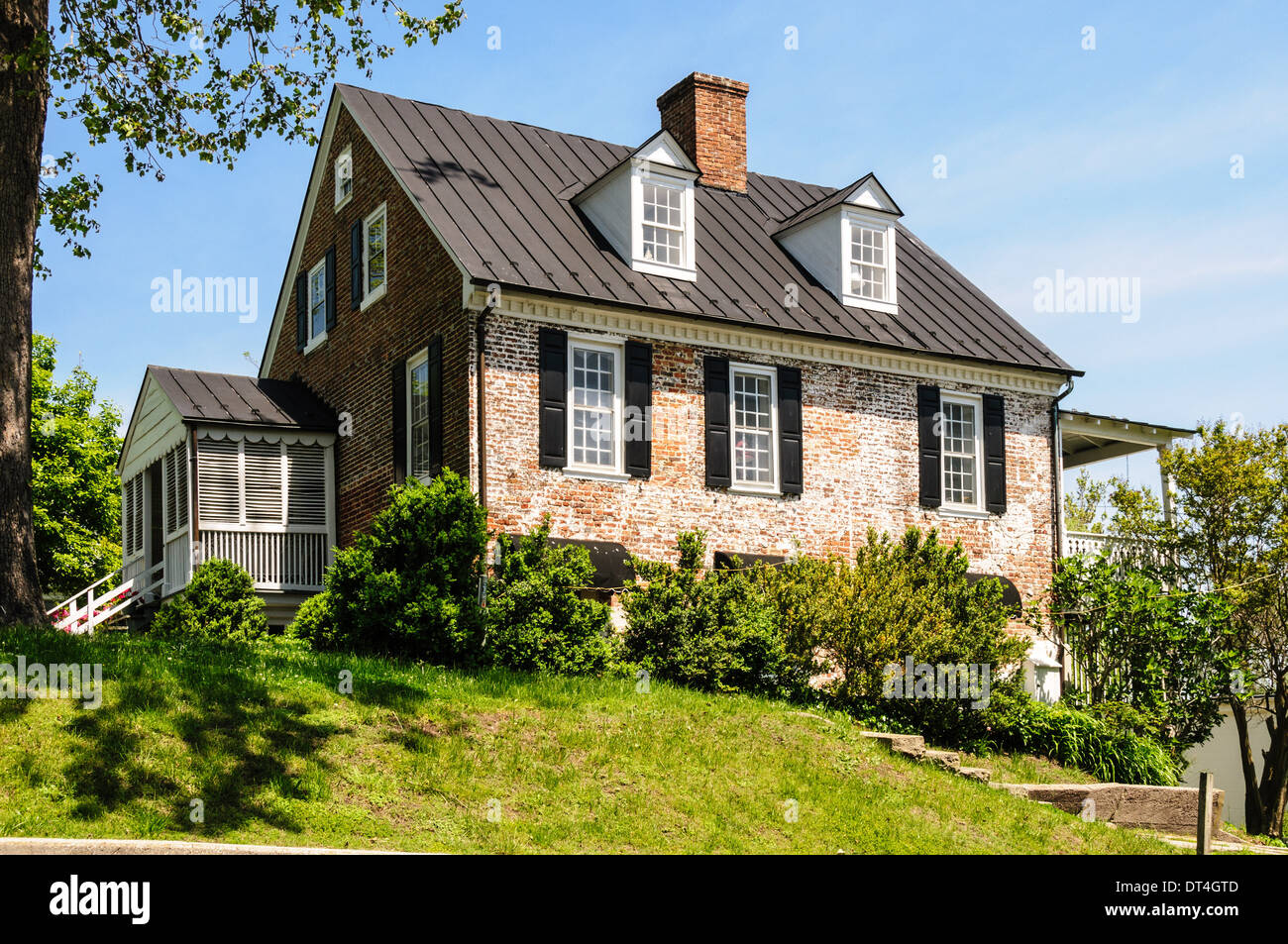 Customs House, 109 Prince Street, Tappahannock, Virginia Stock Photo