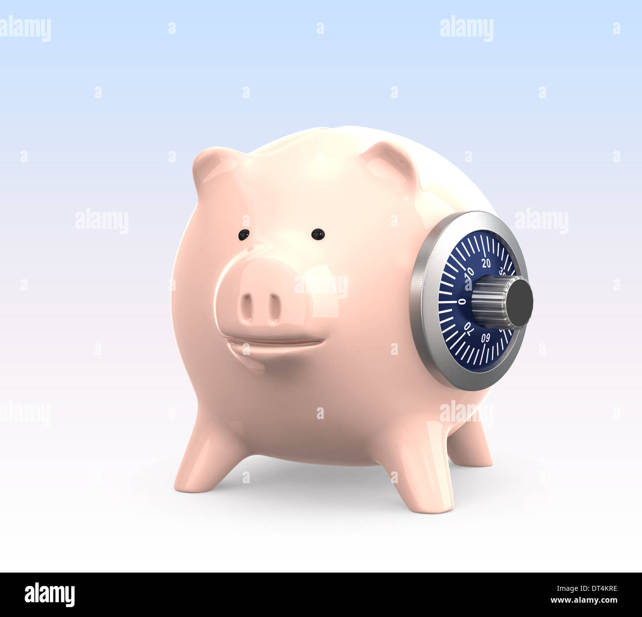 Piggy Bank With Dollar Coin Stock Illustration - Download Image Now - Safe  - Security Equipment, Banking, Safety - iStock