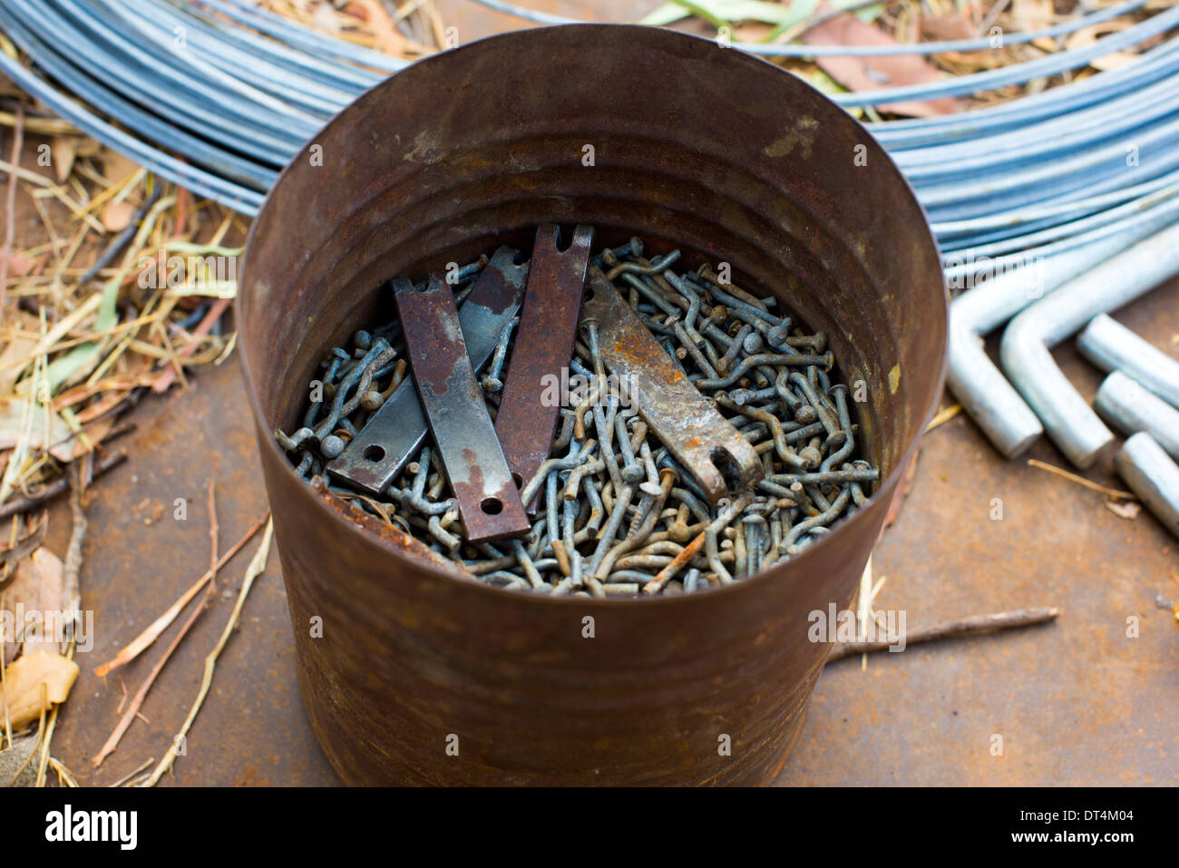 Cattle fencing hires stock photography and images Alamy