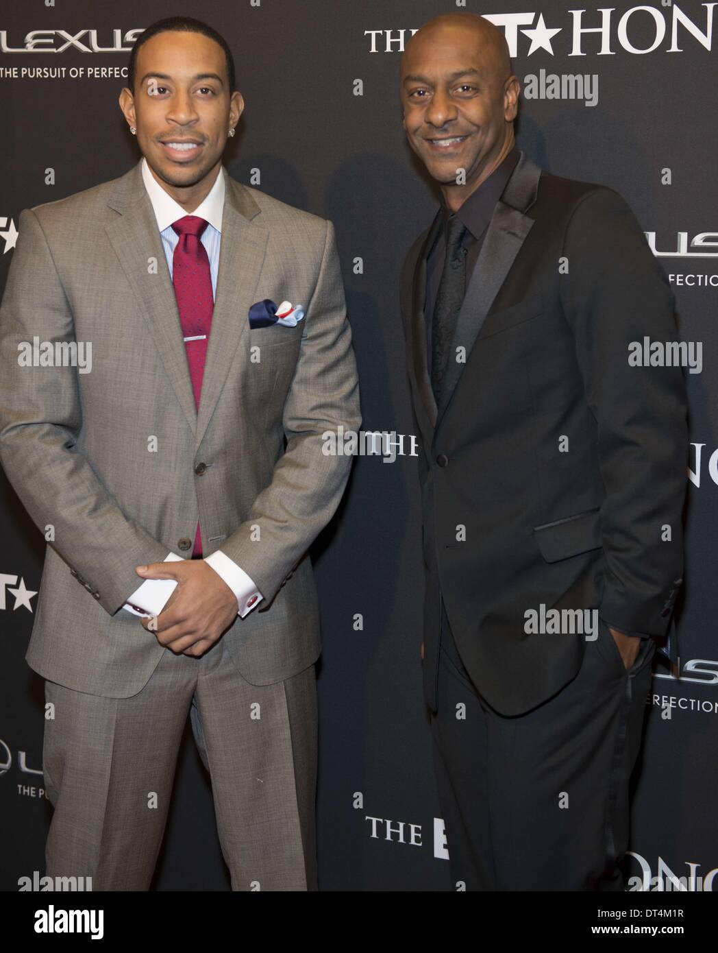 Washington, DC, USA. 8th Feb, 2014. Rapper and music producer, LUDACRIS and Stephen G Hill at the BET Honors which was held at the historic Warner Theater in Washington DC Credit:  Ricky Fitchett/ZUMAPRESS.com/Alamy Live News Stock Photo