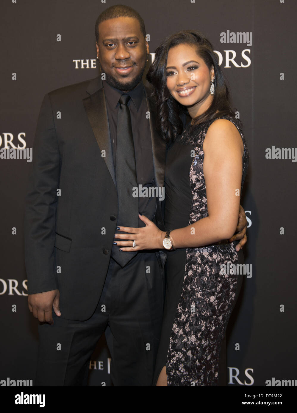 Washington, DC, USA. 8th Feb, 2014. ROBERT GLASPER and ANGELIKA Stock