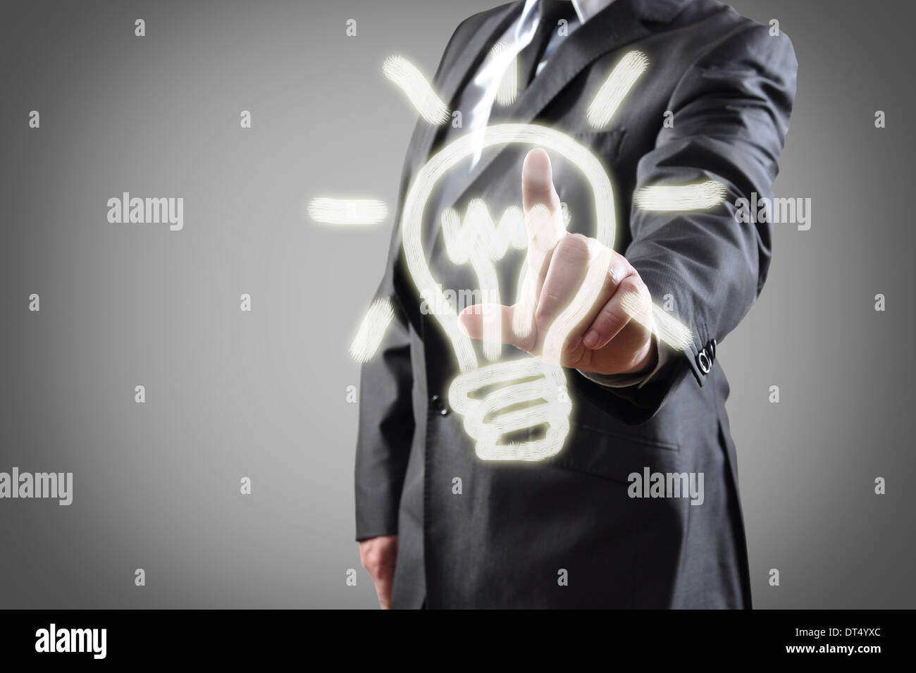 Pressing light button hi-res stock photography and images - Alamy