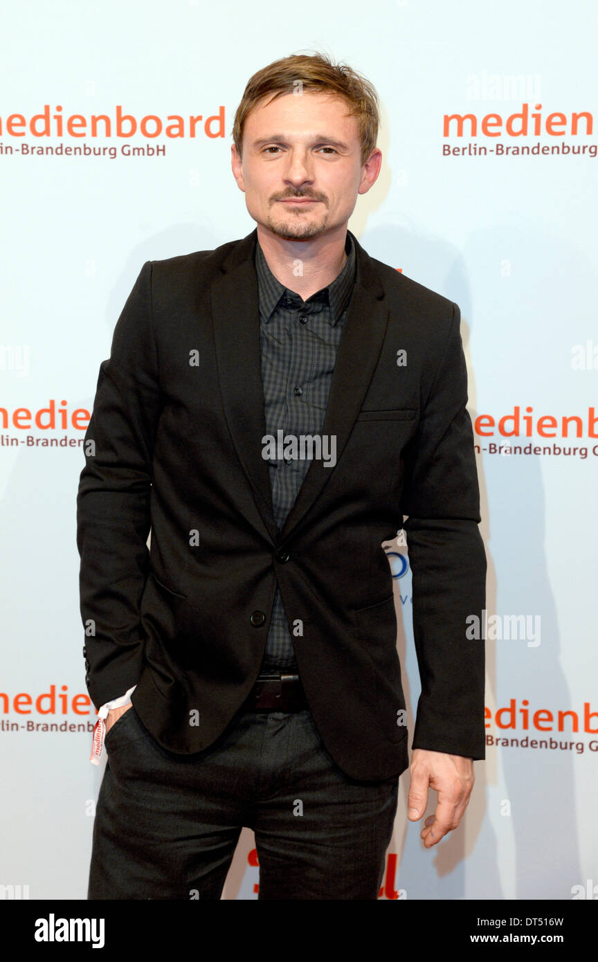 Florian Lukas attending the Medienboard Berlin-Brandenburg reception at ...