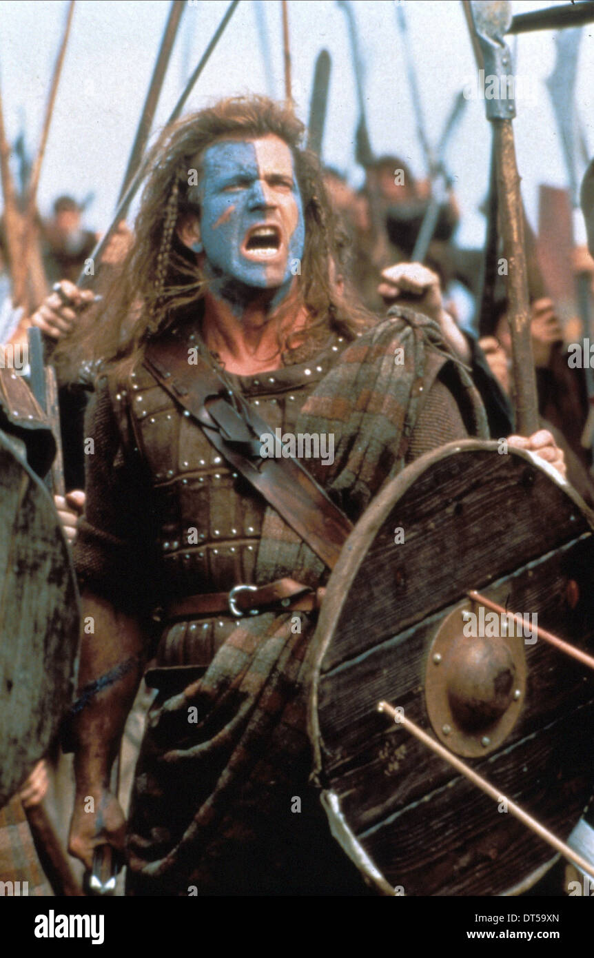 Mel Gibson Braveheart 1995 Stock Photo Alamy