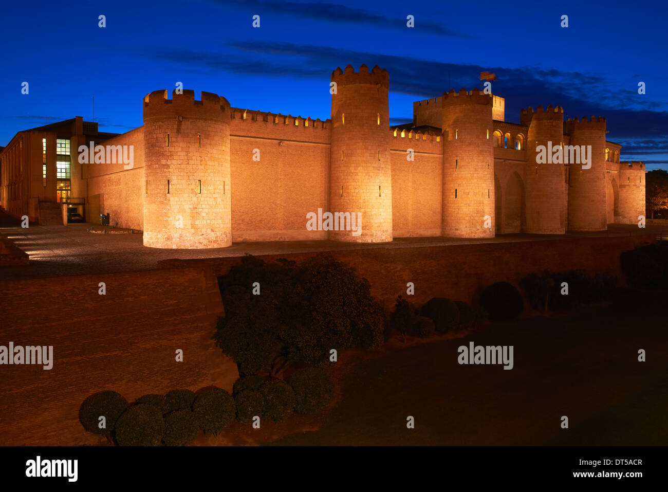 Zaragoza, Aljaferia Palace. Cortes de Aragón (autonomous parliament