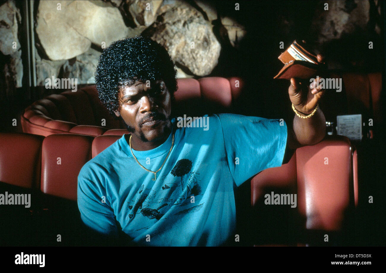 SAMUEL L. JACKSON PULP FICTION (1994) Stock Photo