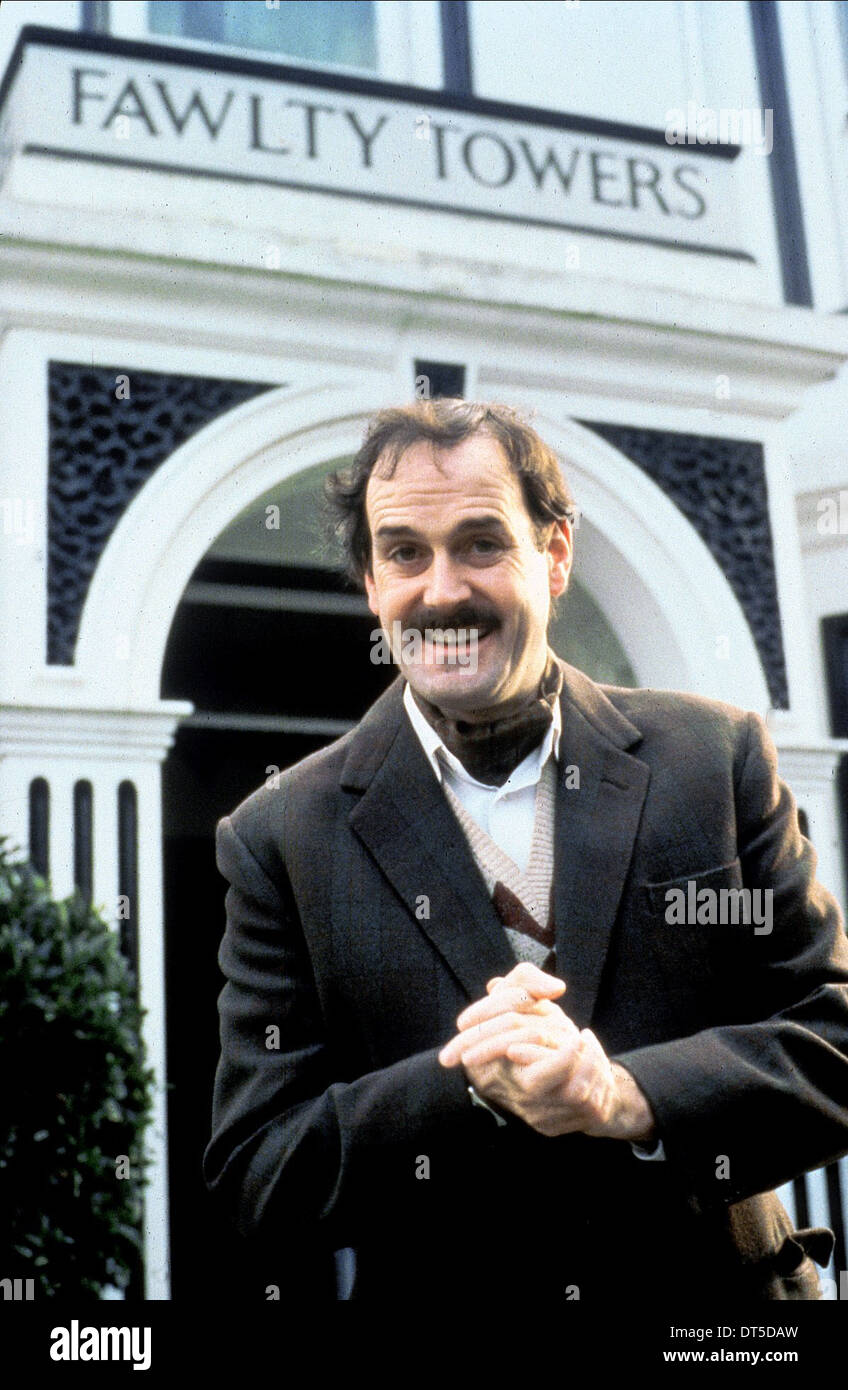 JOHN CLEESE BASIL FAWLTY FAWLTY TOWERS (1975 Stock Photo 66503105 Alamy