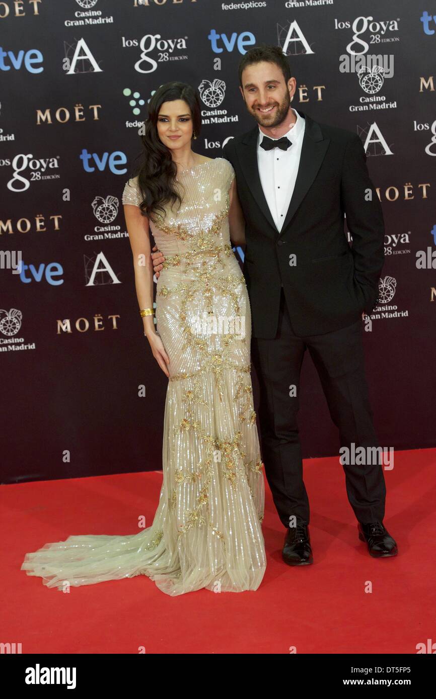 Madrid Spain 9th Feb 14 Clara Lago Y Dani Rovira Attends Goya Stock Photo Alamy Madrid Spain 9th Feb 14 Clara Lago Y Dani Rovira Attends Goya Stock Photo Alamy