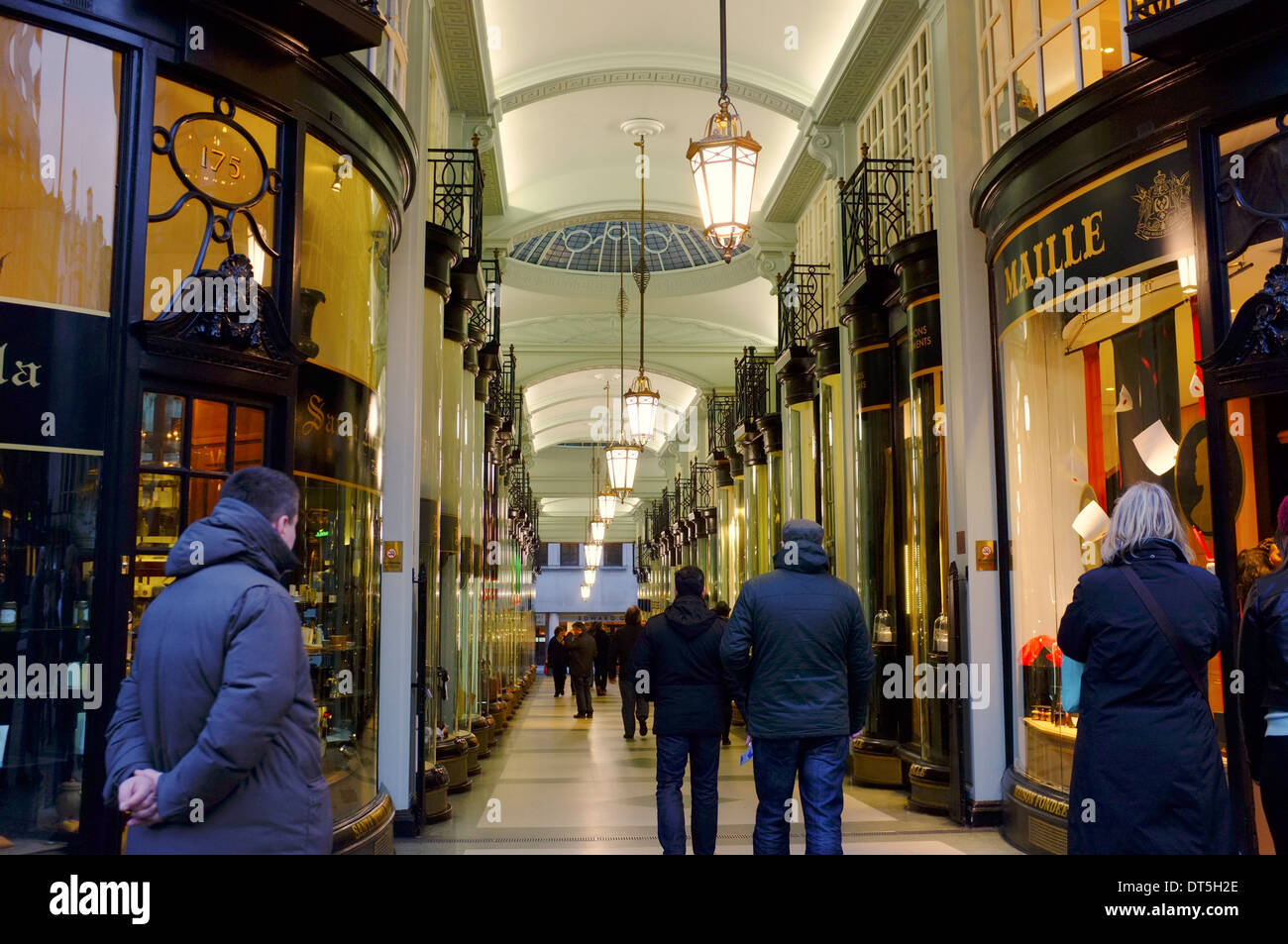 Piccadilly Arcade, luxury boutiques, London Stock Photo