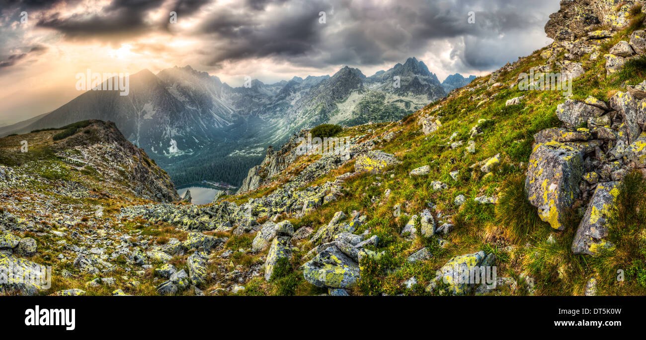 Panorama view poprad high hi-res stock photography and images - Alamy