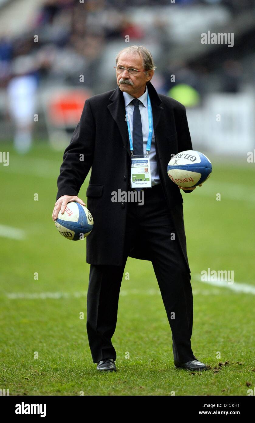 Stade de France, St Denis, France. 09th Feb, 2014. 6 Nations International rugby union. France versus Italy. Jacques Brunel (ita) Credit:  Action Plus Sports/Alamy Live News Stock Photo