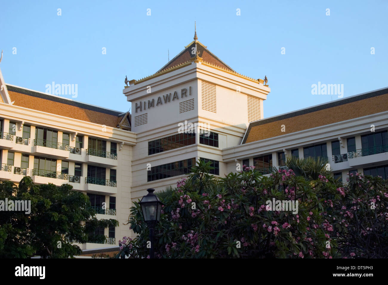 The Himawari Hotel Apartments complex is part of modern development