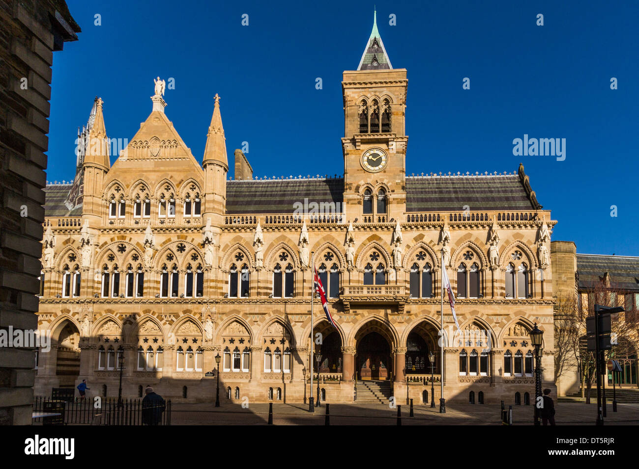 Guildhall - Northampton Stock Photo